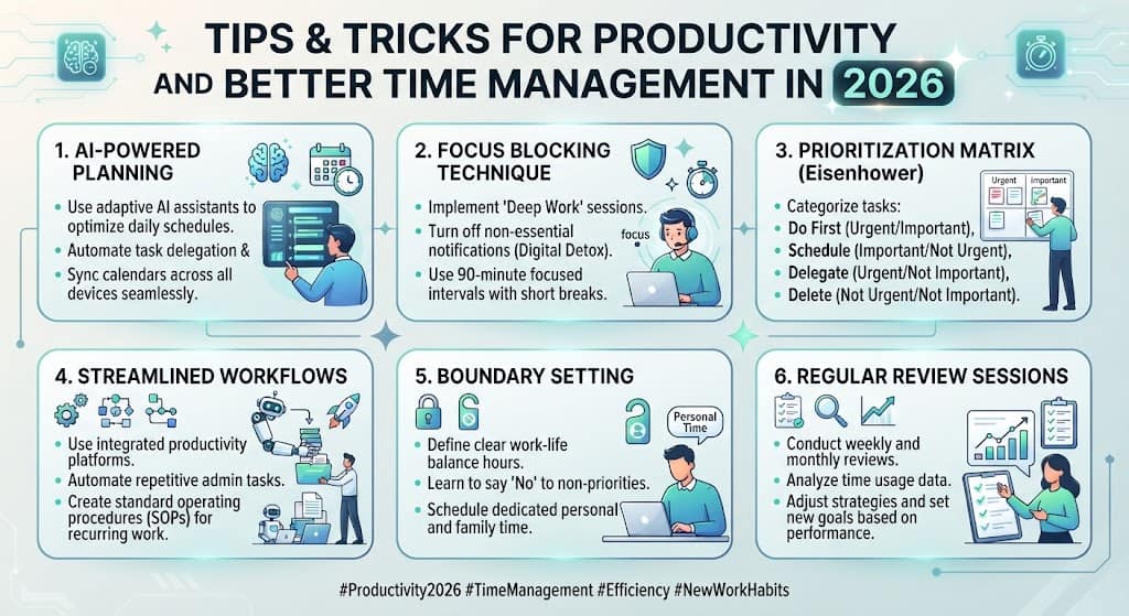 Tips&Tricks for productivity and better time management in 2026