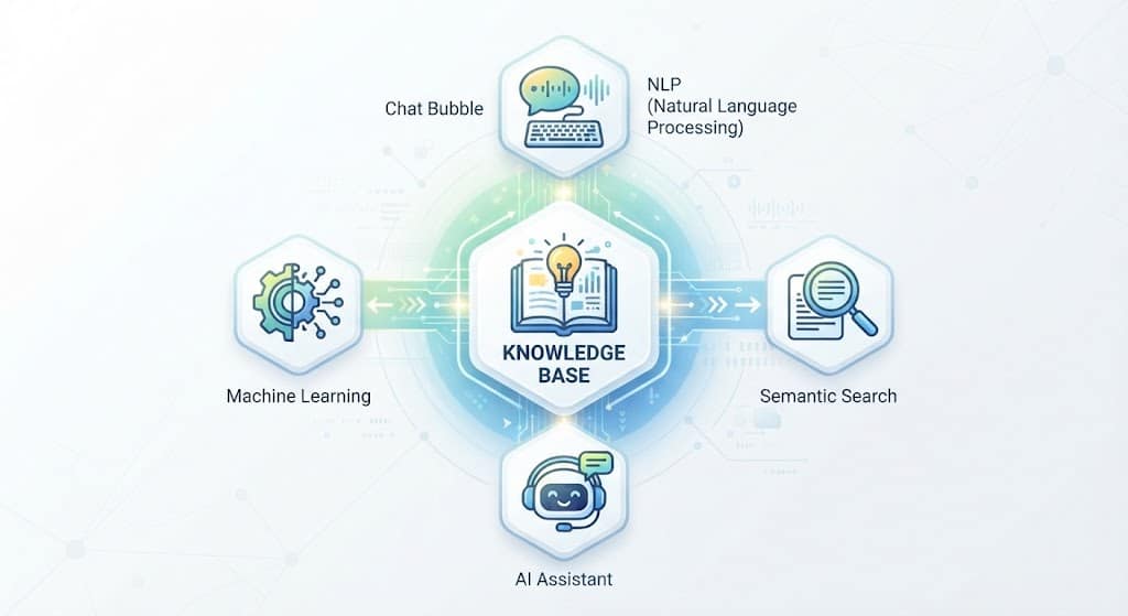 Team planning an artificial intelligence and knowledge management implementation strategy