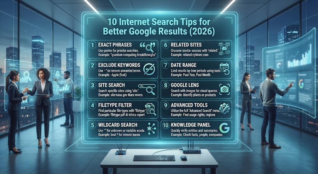Internet Search Tips