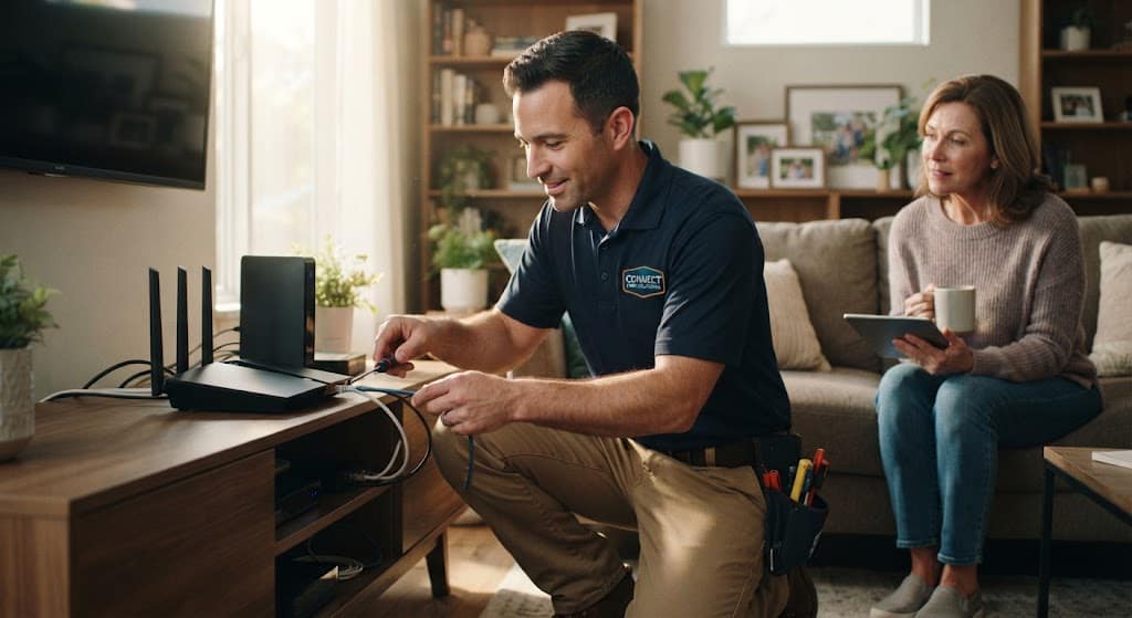do you tip internet installers​