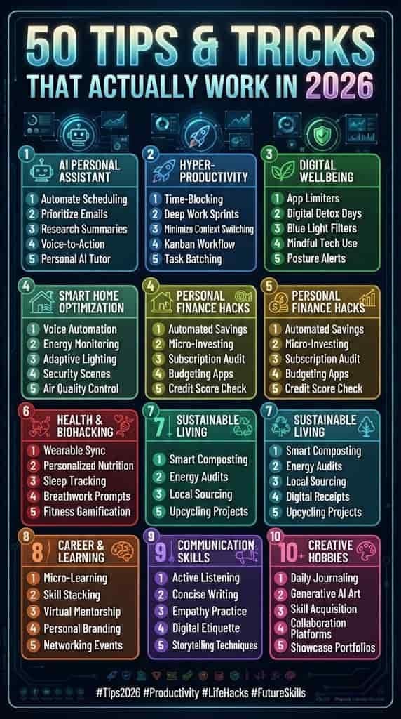 50 Tips&Tricks That Actually Work in 2026