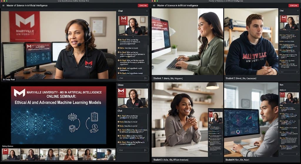 Maryville University Master of Science in Artificial Intelligence Online